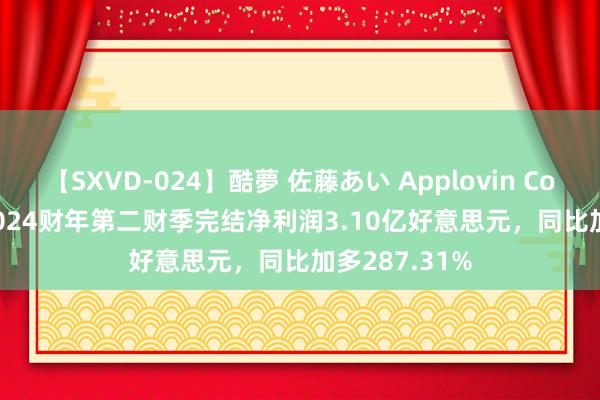 【SXVD-024】酷夢 佐藤あい Applovin Corporation2024财年第二财季完结净利润3.10亿好意思元，同比加多287.31%